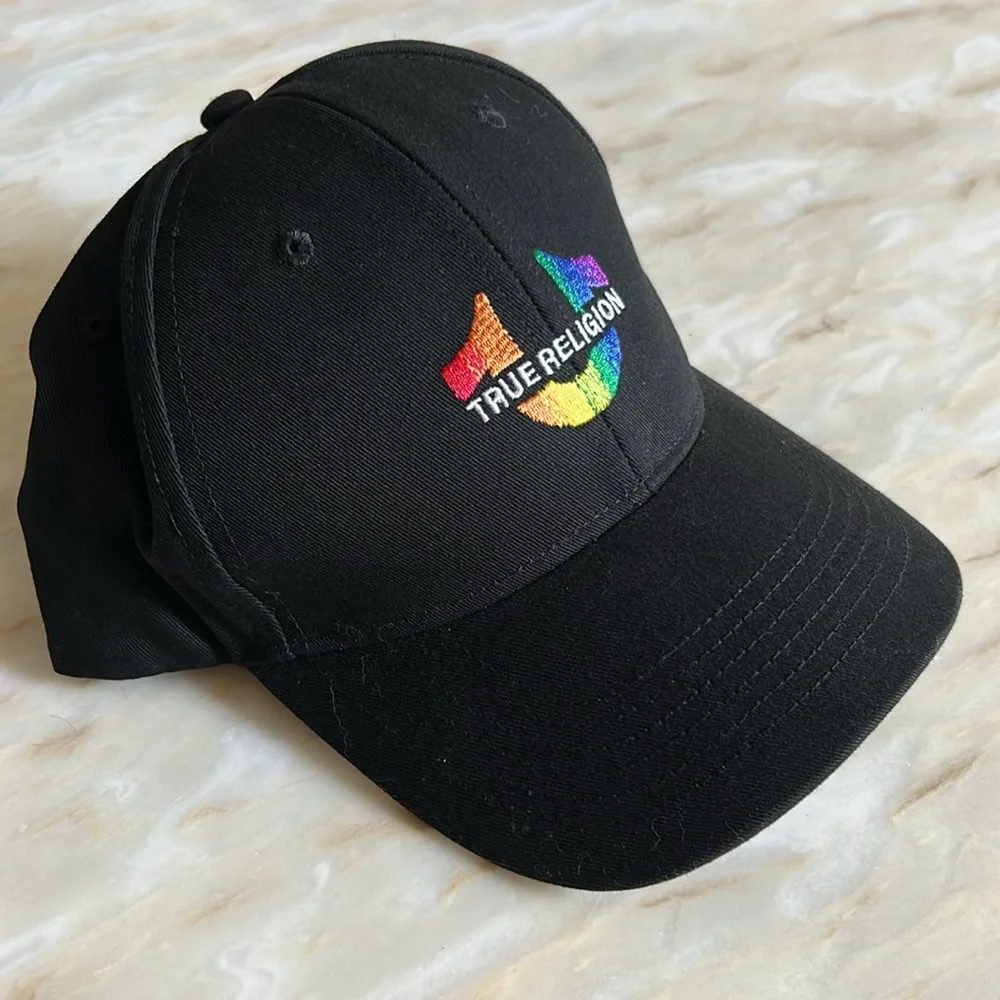 True Religion‎ Black Pride Adjustable Hat